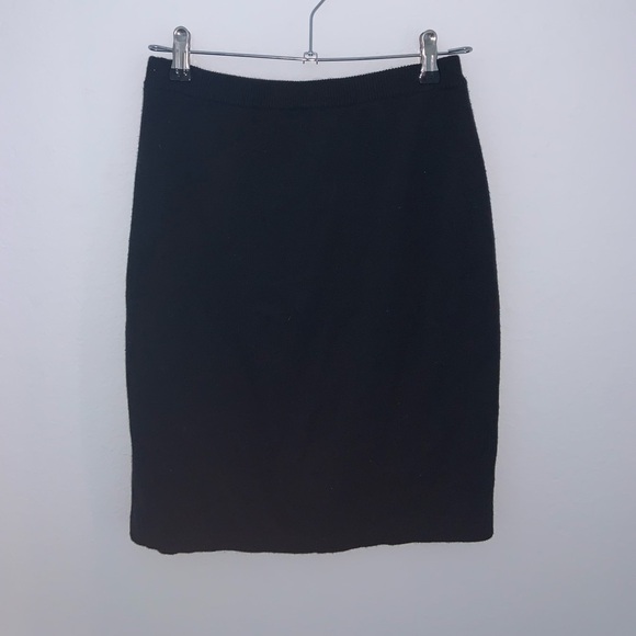 Norton Studio Vintage Black Knit Skirt - Picture 5 of 9